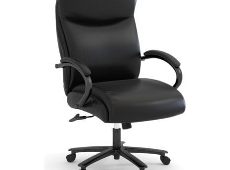 16211BLKU164 - MARCO 400LB BIG & TALL CHAIR-BLACKU164
