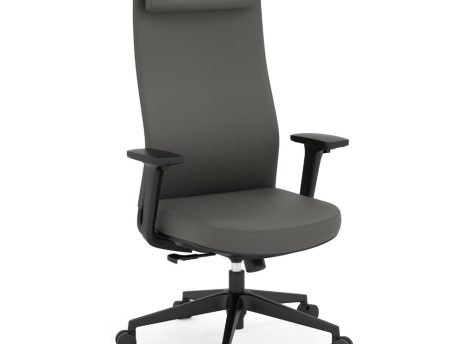 69811 - APEX HB EXE CHAIR W/HR - FRM/ ST&BK