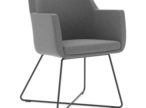 CHK77591GRY4111 - Hady Guest Chair with Sled Base