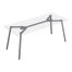 PLTADJDFCHAR - STRUXTURE TABLE FRAME - DESK ONLY - CHARCOAL
